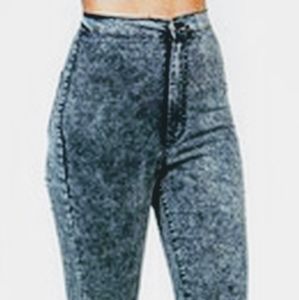 Lolo Skinny Jeans High Rise Acid Blue (B56)